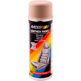 MOTIP Motip Leather Paint Эмаль аэрозольная для подкраски кожи Бежево-коричневая, 200мл (04233BS)