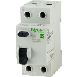   Schneider Electric EZ9 2Р, 25А, 10 мА, АС (EZ9R14225)