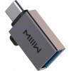 MIIIW Adapter Type-C to USB Space Gray (MWCMA03) - зображення 1