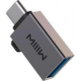   MIIIW Adapter Type-C to USB Space Gray (MWCMA03)