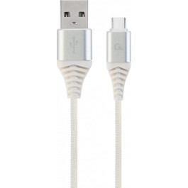   Cablexpert Premium USB2.0 CM/AM White 1m (CC-USB2B-AMCM-1M-BW2)