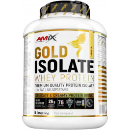   Amix Gold Whey Protein Isolate 2280 g /76 servings/ Vanilla