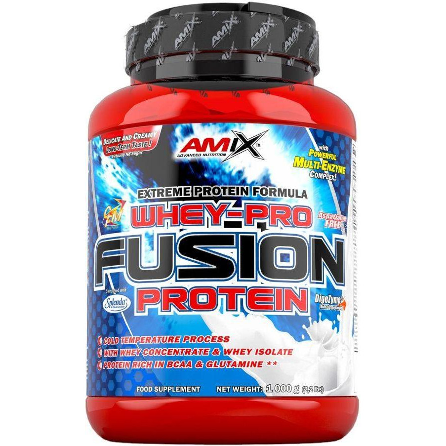 Amix Whey-Pro FUSION pwd. 1000 g /28 servings/ Vanilla - зображення 1