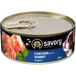   Savory Chicken Rabbit Puppy 100 г (30563)