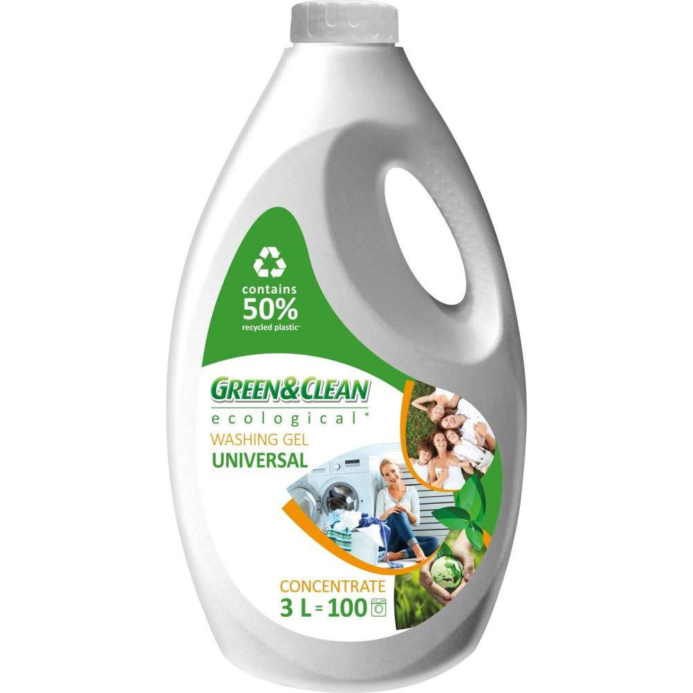 Green&Clean Гель Ecological 3 л	 (4260700180556) - зображення 1