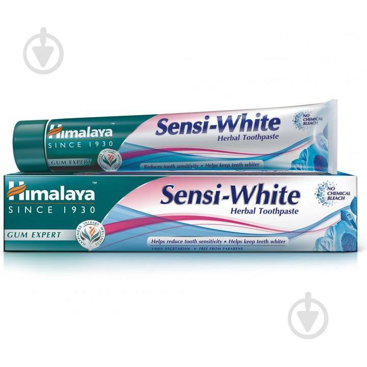 Himalaya Herbals Зубна паста  Sensi-White Herbal Toothpaste 75 мл (6291107220543) - зображення 1