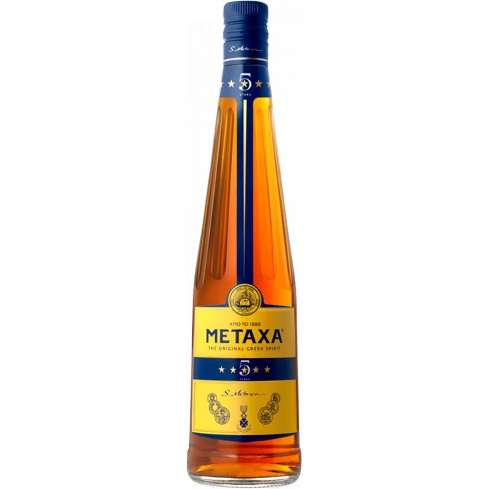 Metaxa Бренді  5* 0.7 л 38% (5202795120306) - зображення 1