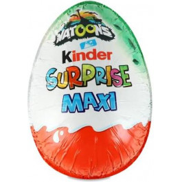   Kinder Яйце шоколадне Сюрприз MAXI асортимент 100 г (4008400230726)