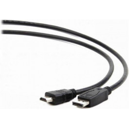   Cablexpert DisplayPort - HDMI 10m Black (CC-DP-HDMI-10M)