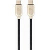 Cablexpert USB Type-C to Type-C 1m Black (CC-USB2PD60-CMCM-1M) - зображення 1