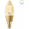 WiZ LED Smart E14 4.9W 370Lm C35 2000-5000K Filament Wi-Fi (929003017701) - зображення 2