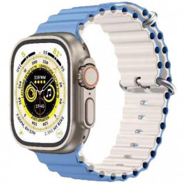   GEAR4 Ремінець  Apple Watch 42/44/45MM Mist Blue/White