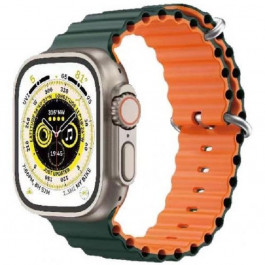   GEAR4 Ремінець  Apple Watch 42/44/45MM OliveGreen/Orange