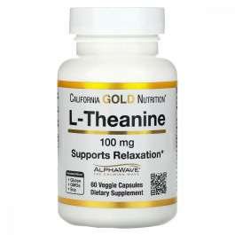   California Gold Nutrition L-Theanine 60 капсул