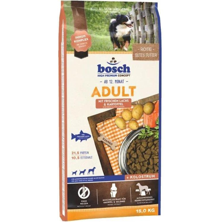 Bosch Adult Salmon & Potato 15 кг - зображення 1