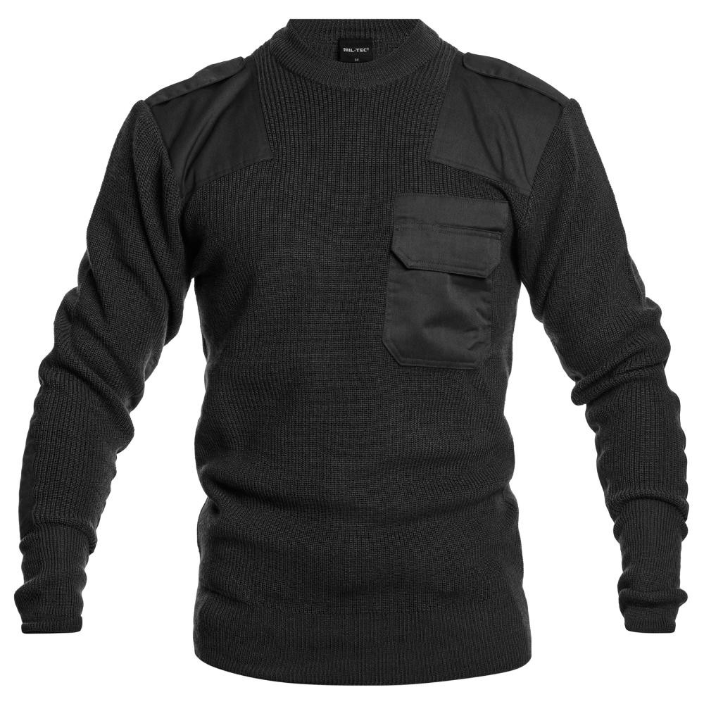 Mil-Tec BW Pullover - Black (10802002-060) - зображення 1