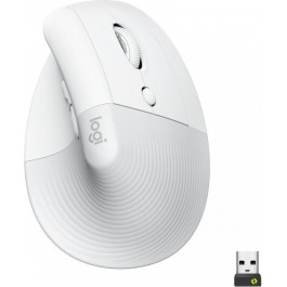   Logitech Lift Vertical Ergonomic Mouse Off-White (910-006475)