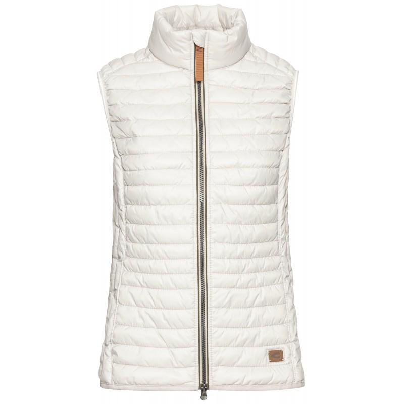 Camel Active Теплий жилет короткий жіночий  VEST 360460-9E50-66 40 Бежевий (4064478866618) - зображення 1