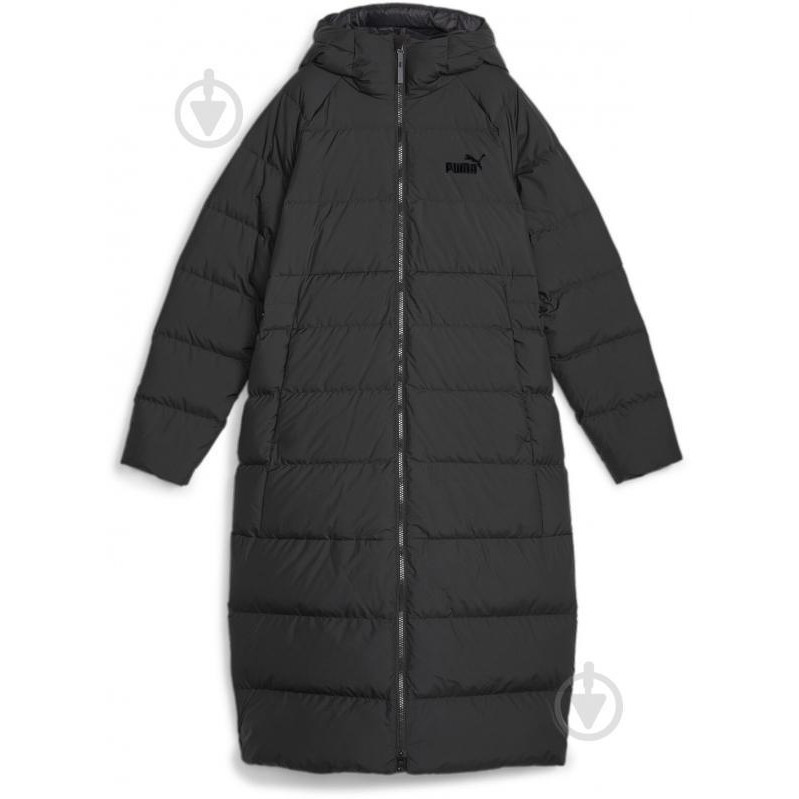 PUMA Пуховик зимовий довгий жіночий  Long Hooded Down Coat 67536501 XL Black (4099683647165) - зображення 1