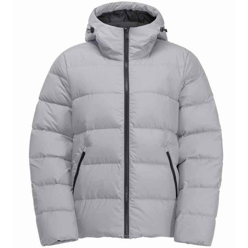 Jack Wolfskin Пуховик зимовий короткий жіночий  Frozen Palace Jacket W 1204913-6315 M Сірий (4064993904291) - зображення 1