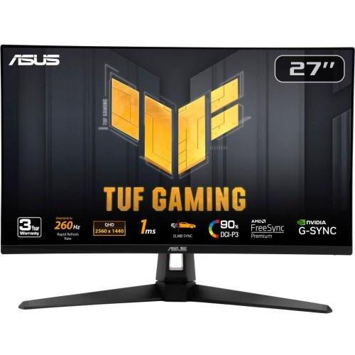 ASUS TUF Gaming VG27AQM1A (90LM05Z0-B08370) - зображення 1