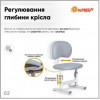 Evo-Kids Парта і стілець BD-22 Grey (BD-22 G) - зображення 3