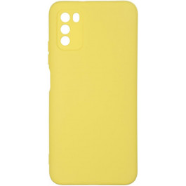   ArmorStandart ICON Case for Xiaomi Poco M3 Yellow (ARM58550)