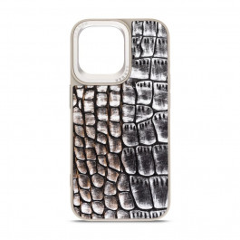   Harder Glamorous Croco Apple iPhone 15 Pro Max Grey Gold (ARM76766)