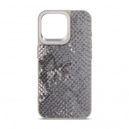   Harder Snake Pattern для Apple iPhone 15 Pro Max Grey Silver (ARM76804)