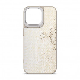   Harder Snake Pattern для Apple iPhone 14 Pro Max White Cream (ARM76813)