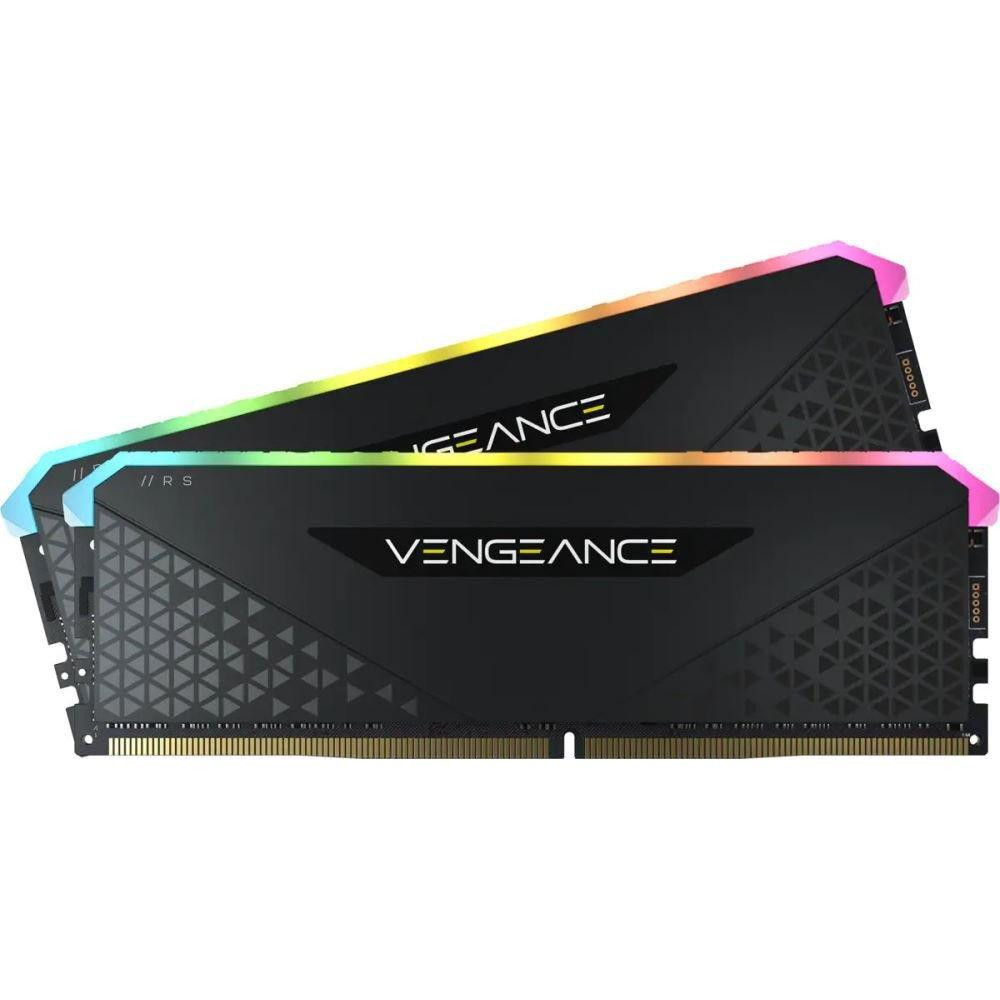 Corsair 64 GB (2x32GB) DDR4 3200 MHz Vengeance RGB RS (CMG64GX4M2E3200C16) - зображення 1