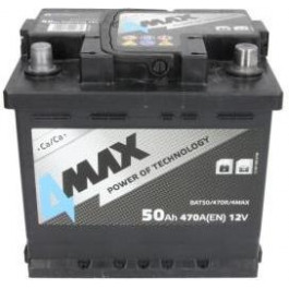   4Max 6СТ-50 АзЕ 470А Са\Са (BAT50/470R/4MAX)