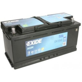   Exide 6СТ-106 АзЕ START-STOP AGM EK1060