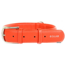   Collar Ошейник Glamour без украшений 25 мм 38-49 см Оранжевый (33044)