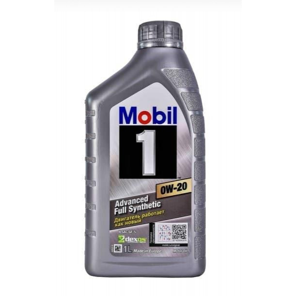 Mobil 1 Advanced Full Synthetic 0W-20 1л - зображення 1