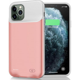   iBattery Чохол powerbank  для iPhone 11 Pro Slan 4200 mAh pink