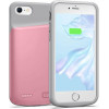 iBattery Battery case  для iPhone 6/6s/7/8 Slan 6000 mAh rose - зображення 1