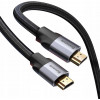 Baseus Visual Enjoyment Series HDMI 2m Gray/Black (CAKSX-C0G) - зображення 2