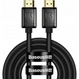   Baseus High Definition Zinc alloy HDMI to HDMI V2.1 2m Black (WKGQ000101)