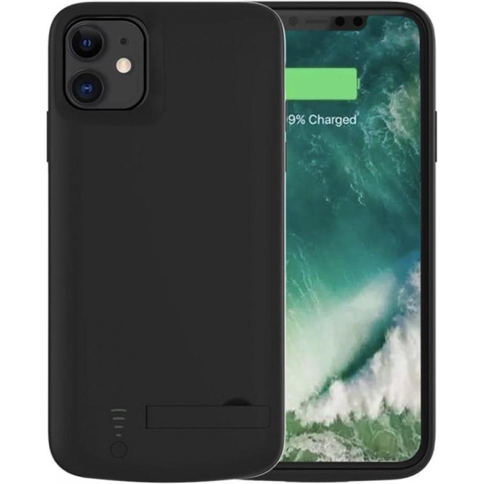 iBattery Чохол-акумулятор  для iPhone 11 Bracket 6000 mAh black - зображення 1