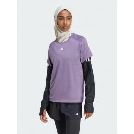   Adidas Спортивна футболка для залу жіноча  Tr-Es Crew T IS3956 XS Shadow Violet (4067887285353)