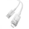 Baseus Explorer Series Fast Charging Cable USB to Lightning 2m White (CATS010102) - зображення 6