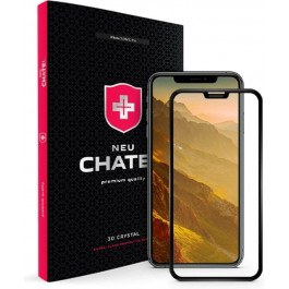   NEU Chatel Full 3D Crystal with Mesh для iPhone X/ XS/ 11 Pro Black (NEU3DCXSB)