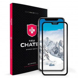   NEU Chatel Full 3D Crystal with Mesh на iPhone XR/ 11 Black (NEU3DCXRB)