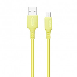   ColorWay USB - Micro USB 1m Yellow (CW-CBUM043-Y)