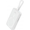 Baseus Magnetic Mini 10000mAh 20W MagSafe White (P10022109223-00) - зображення 4