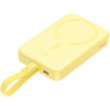 Baseus Magnetic Mini 10000mAh 20W MagSafe Yellow (P10022109Y23-00) - зображення 4