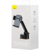 Baseus Easy Control Clamp Car Mount Holder Pro Suction Cup Version Gray (SUYK020014) - зображення 8