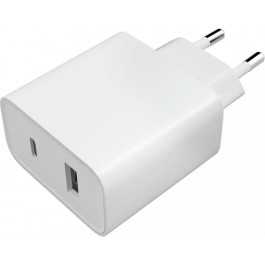   Xiaomi Mi 33W Wall Charger (Type-A+Type-C) EU White (BHR4996GL)