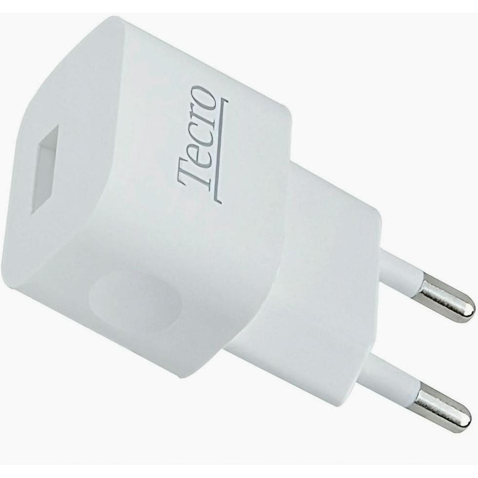 Tecro 1USB, 1A White (TR-CHG01-WT) - зображення 1